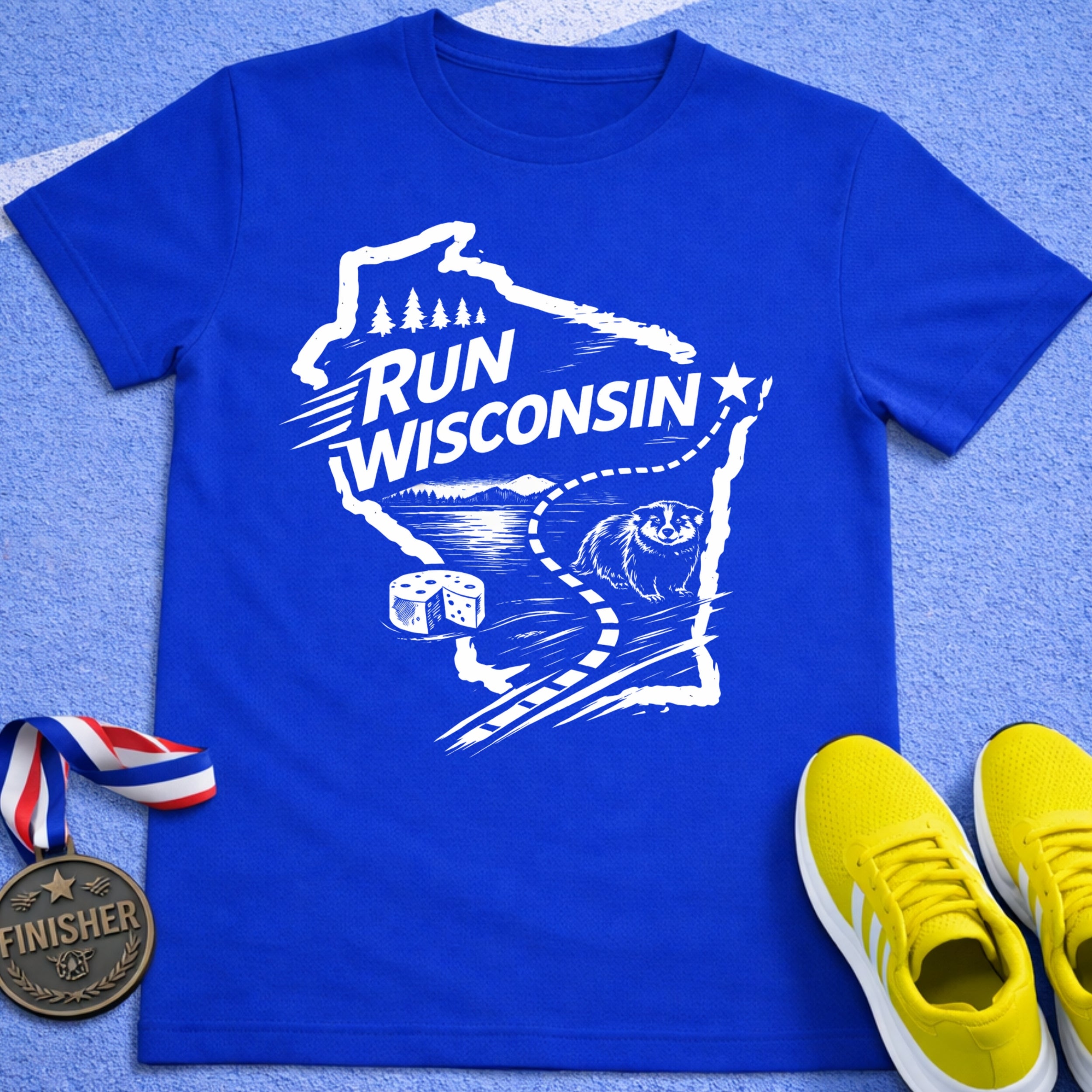 Run Wisconsin T-Shirt