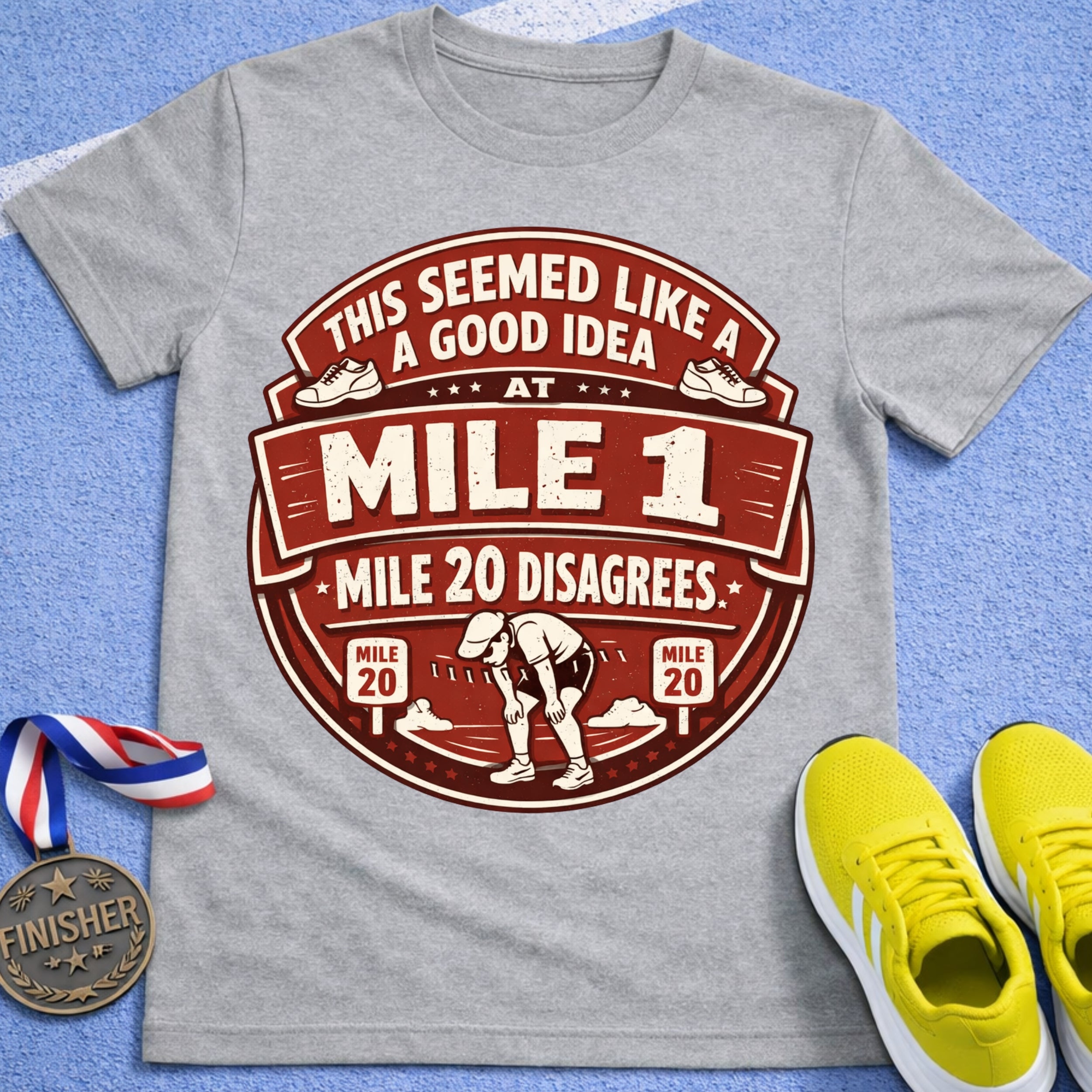 Mile 20 Disagrees T-Shirt