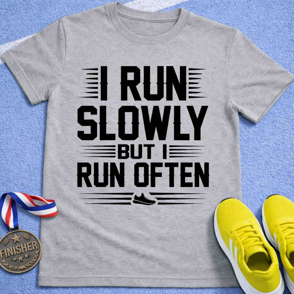 Run Slowly But Often T-Shirt