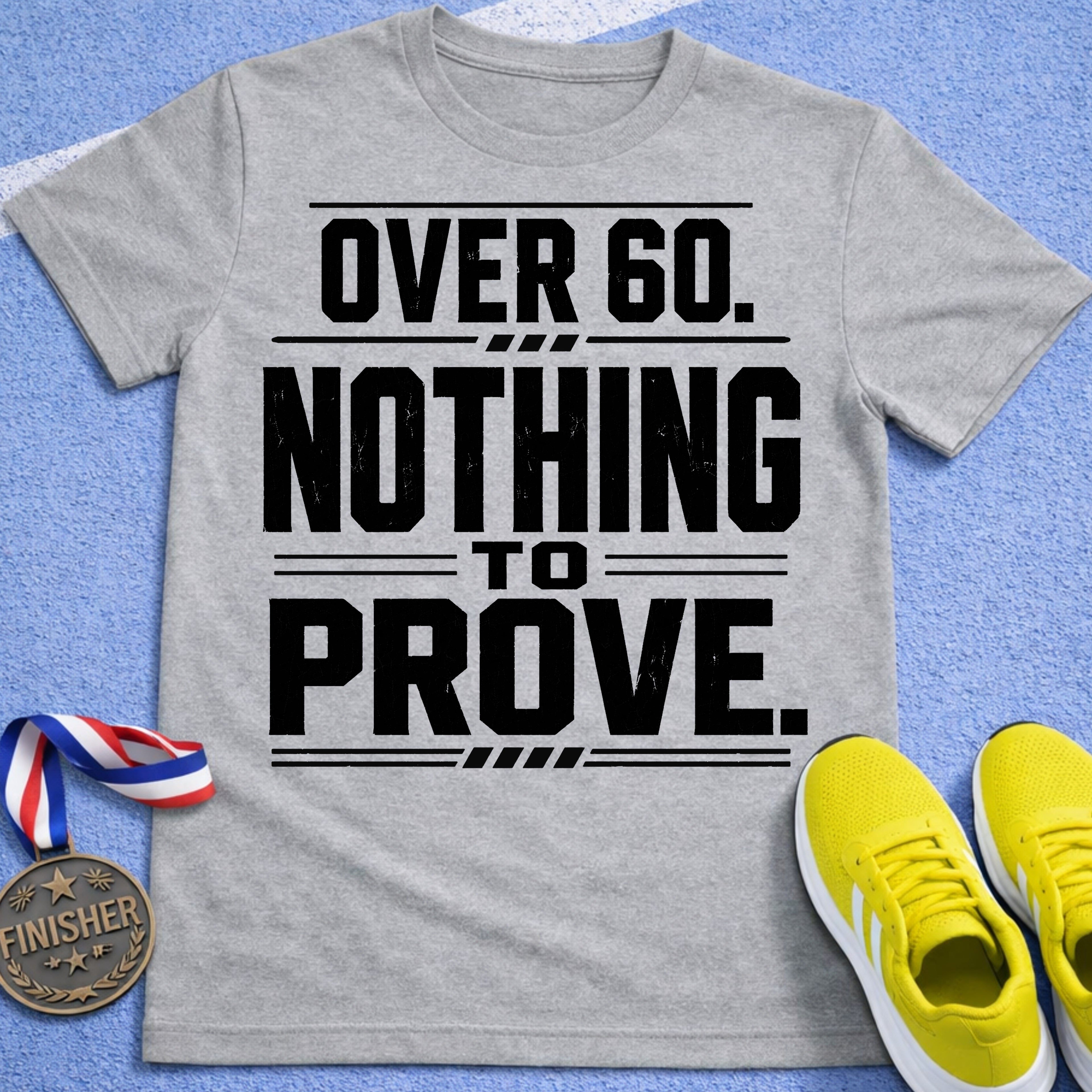 Over 60 Nothing To Prove T-Shirt