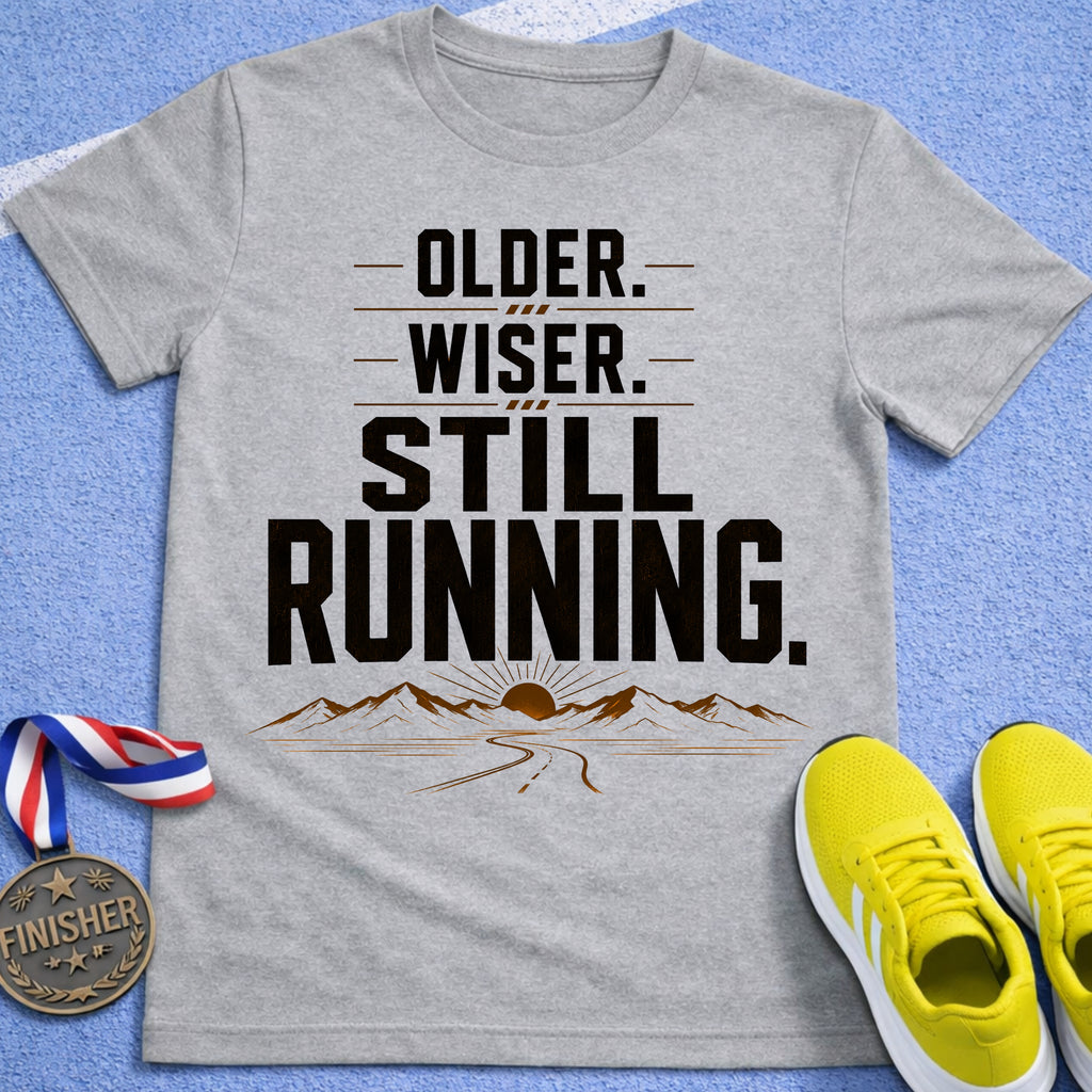 Older. Wiser. Still Running T-Shirt