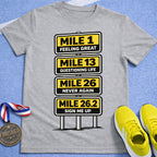 Marathon Mile Marker 26.2 T-Shirt