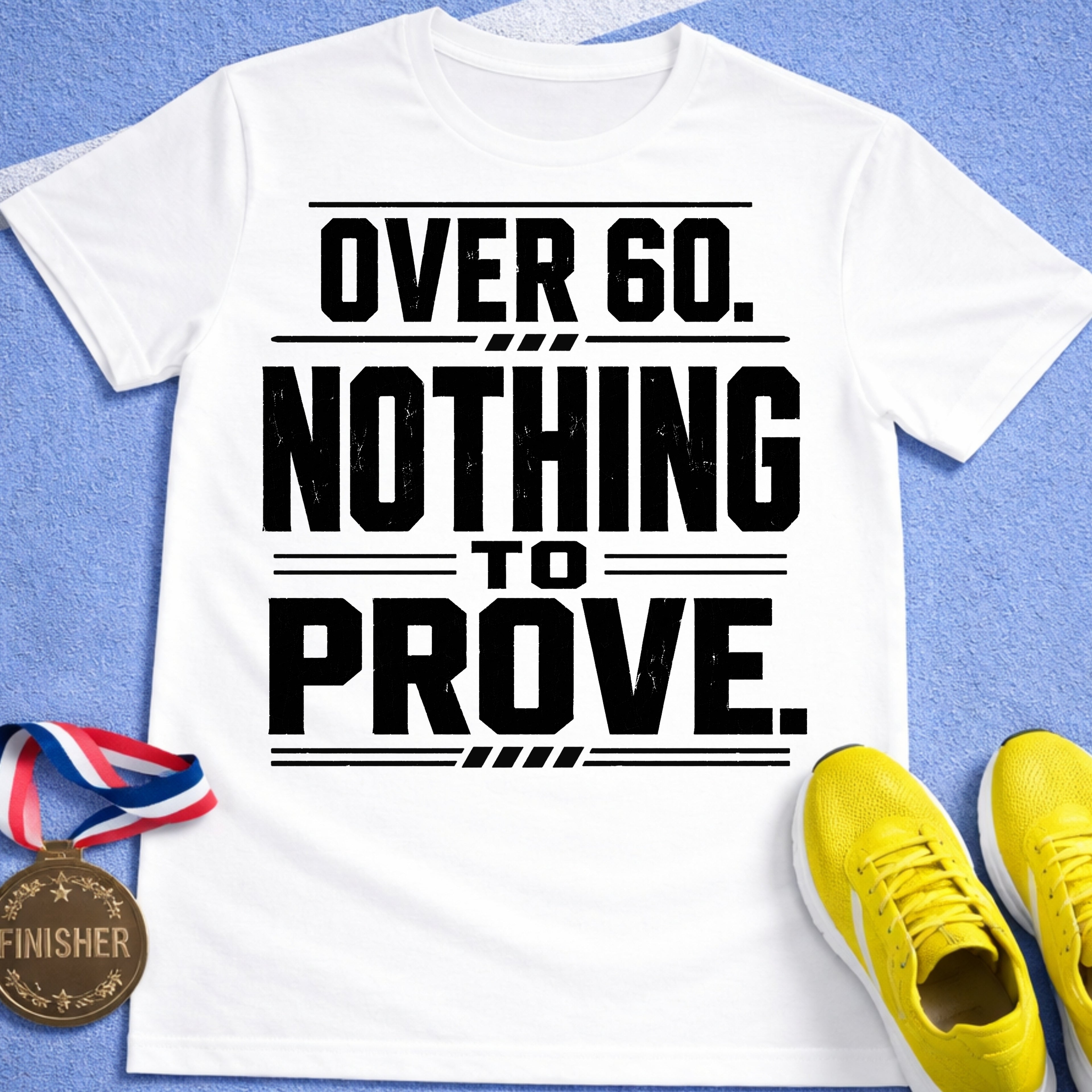 Over 60 Nothing To Prove T-Shirt