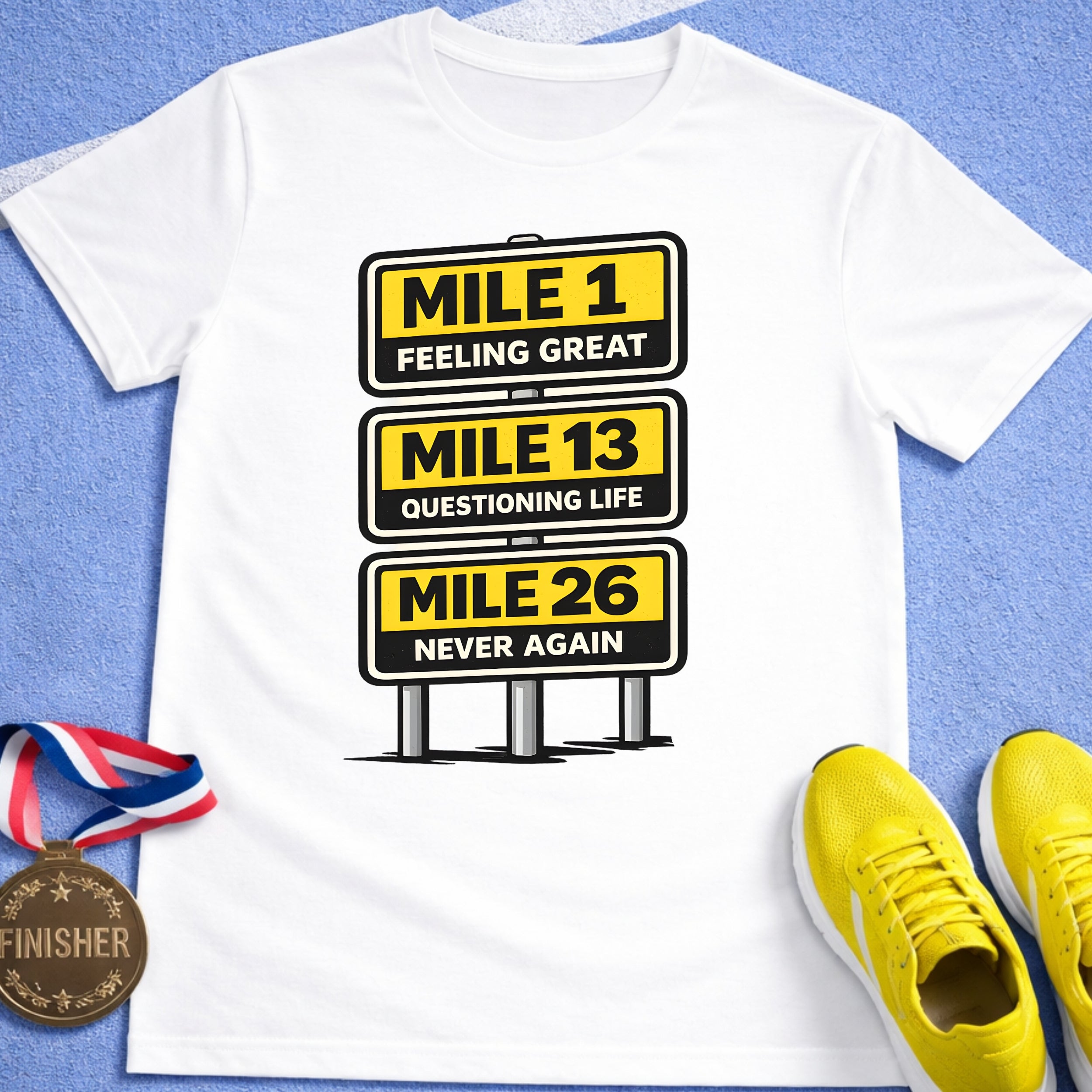 Marathon Mile Marker T-Shirt