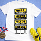 Marathon Mile Marker 26.2 T-Shirt
