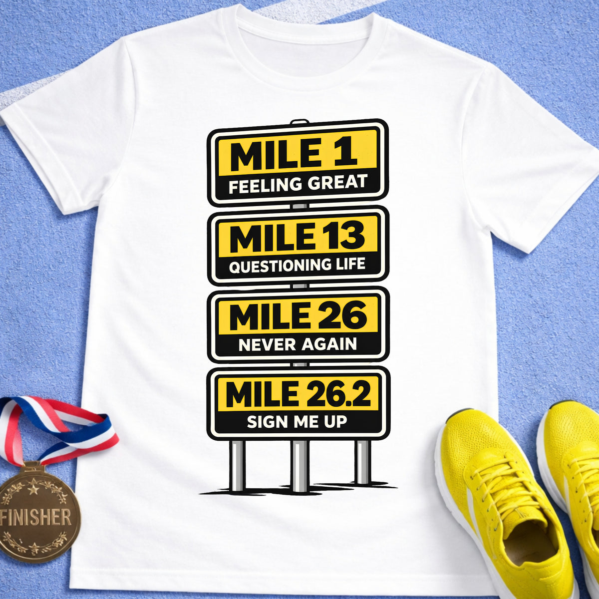 Marathon Mile Marker 26.2 T-Shirt