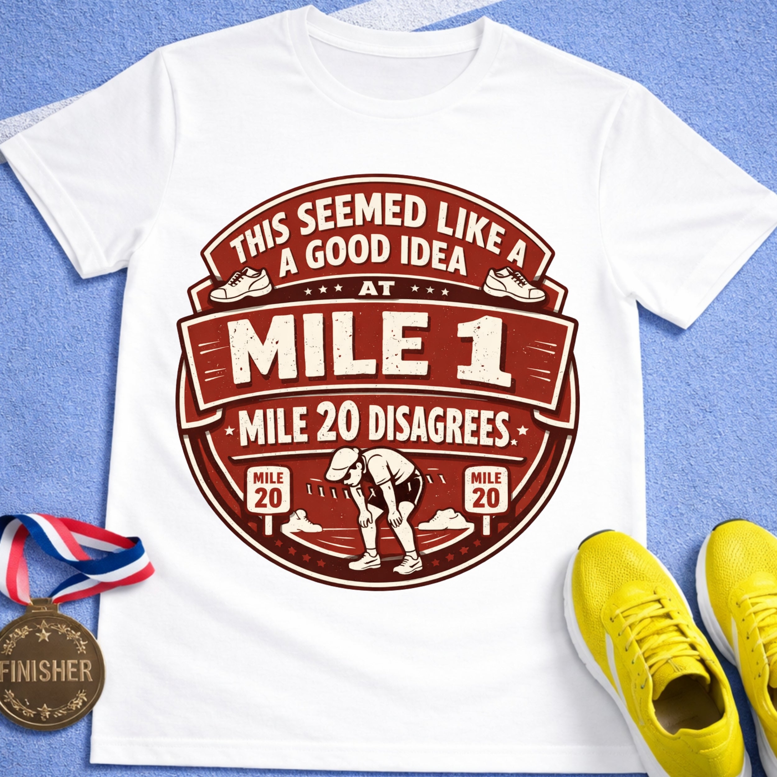 Mile 20 Disagrees T-Shirt