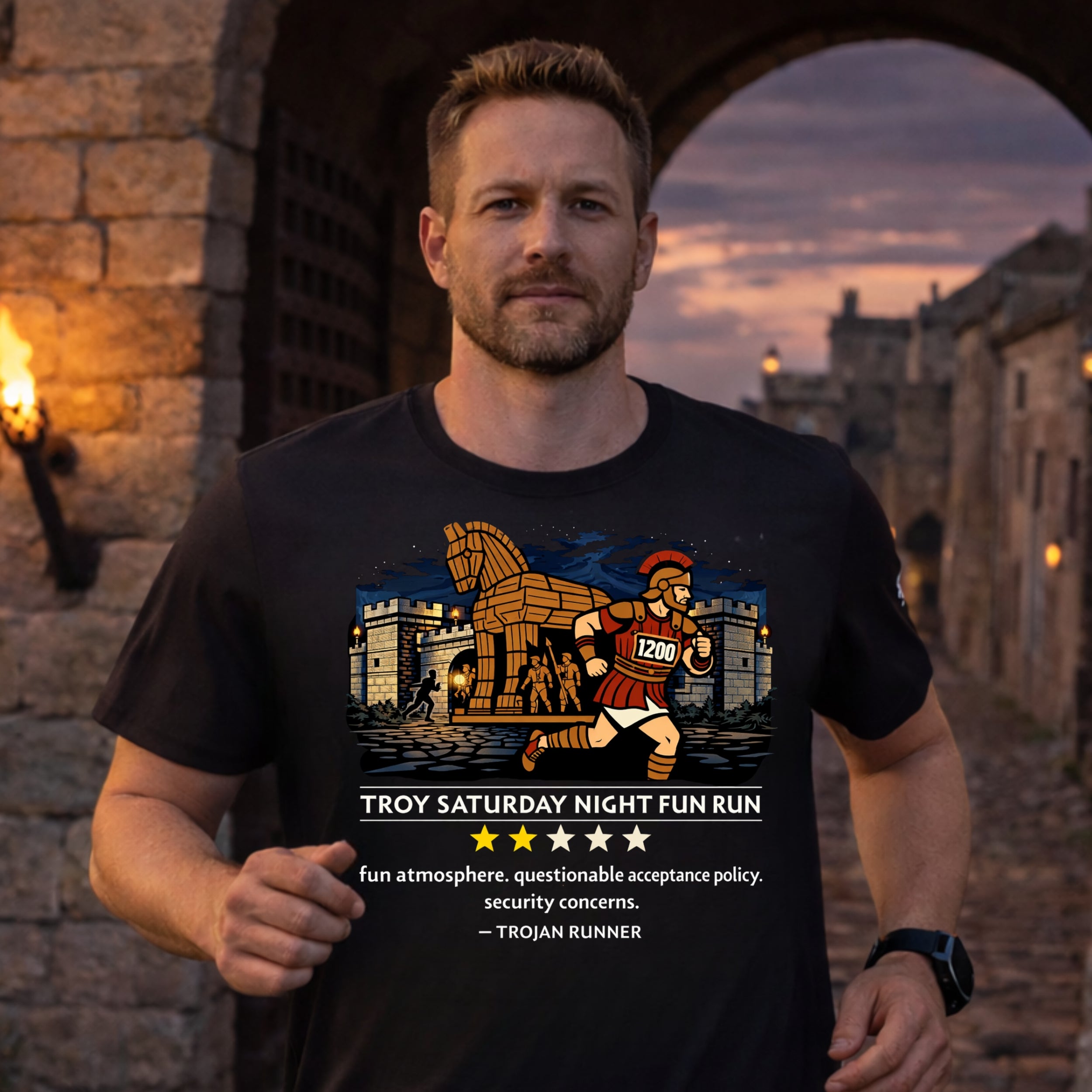 Troy Saturday Night Fun Run T-Shirt