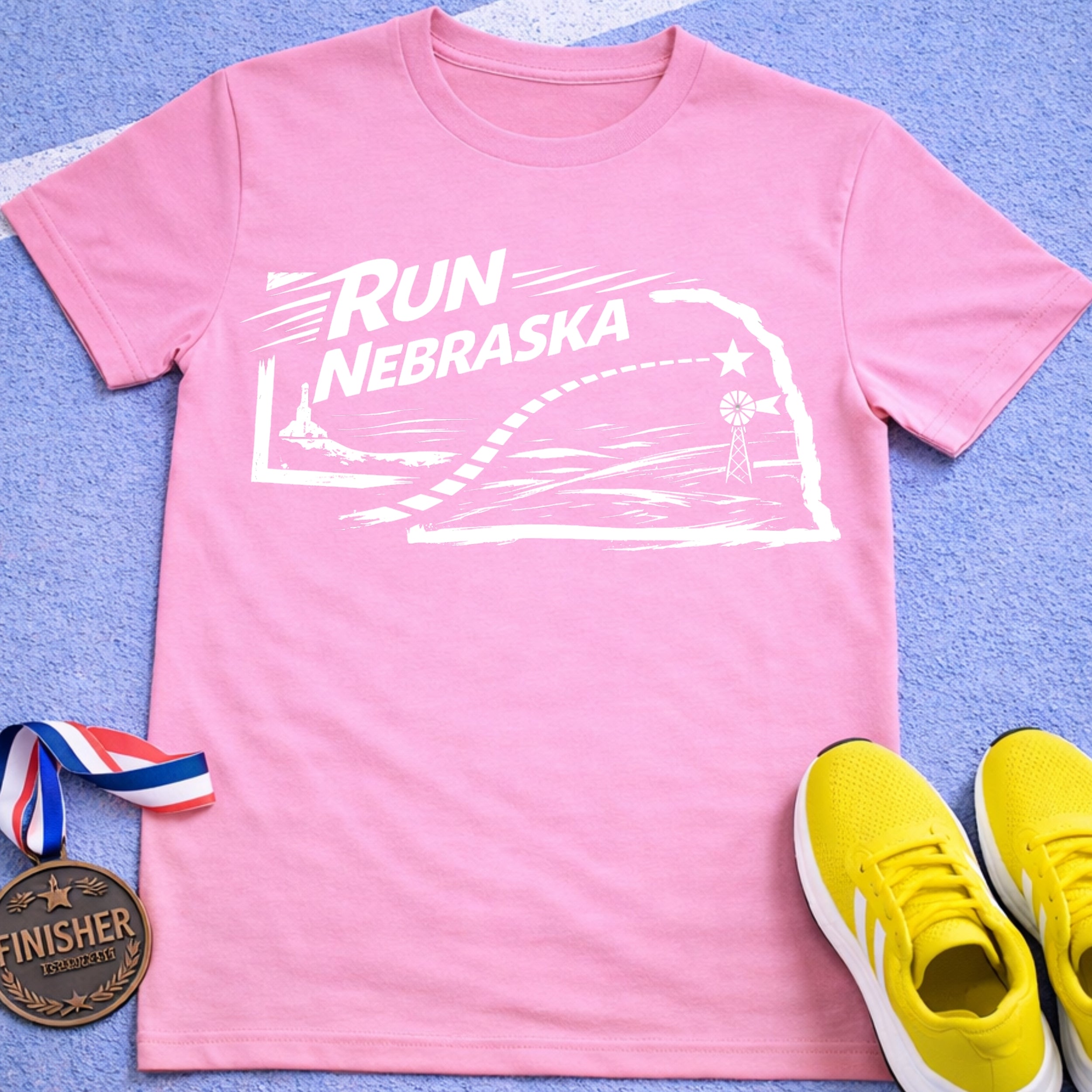 Run Nebraska T-Shirt