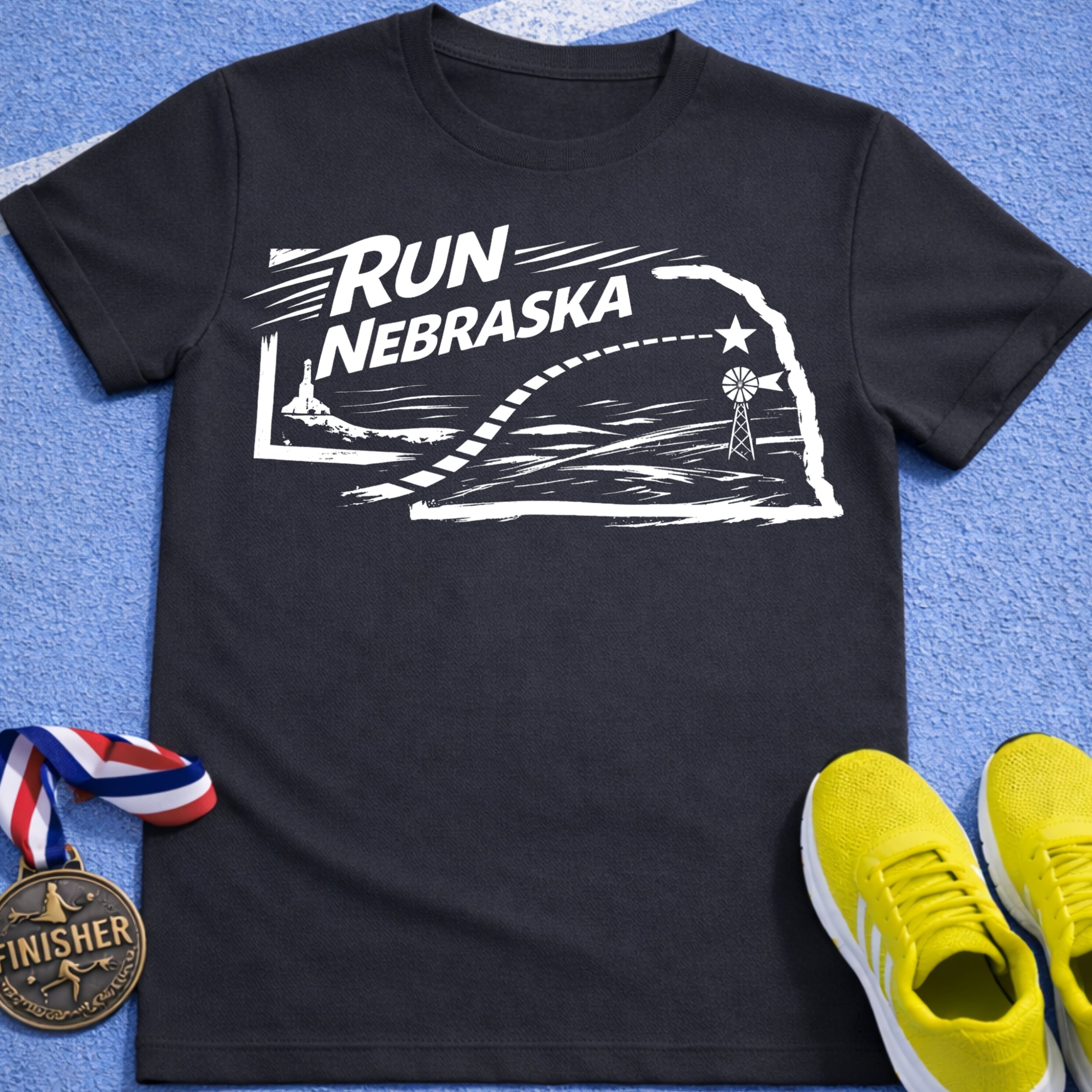 Run Nebraska T-Shirt