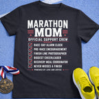 Marathon Mom Support Crew T-Shirt