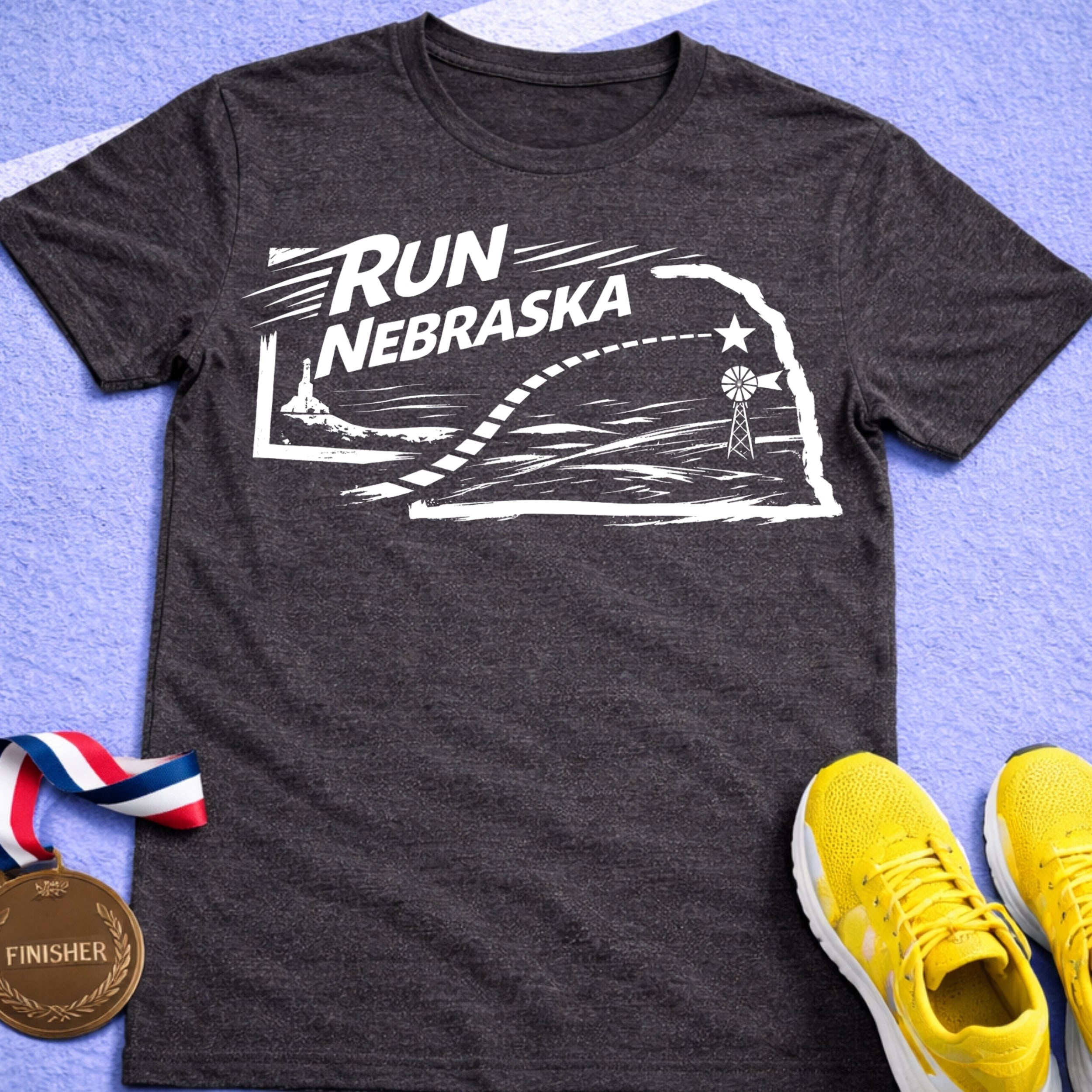 Run Nebraska T-Shirt