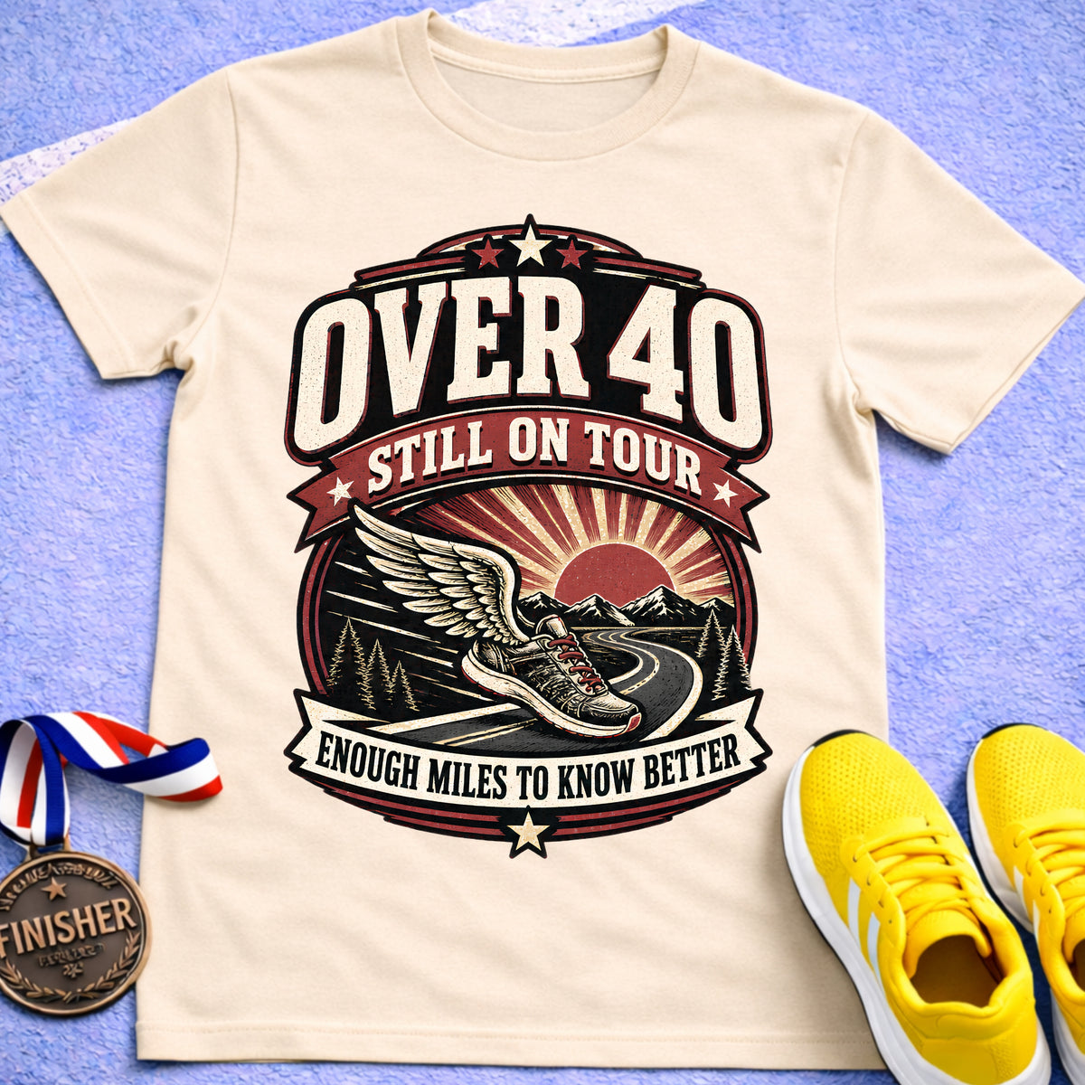 Over 40 Still On Tour T-Shirt