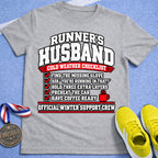 Runner's Husband Cold Weather Checklist T-Shirt