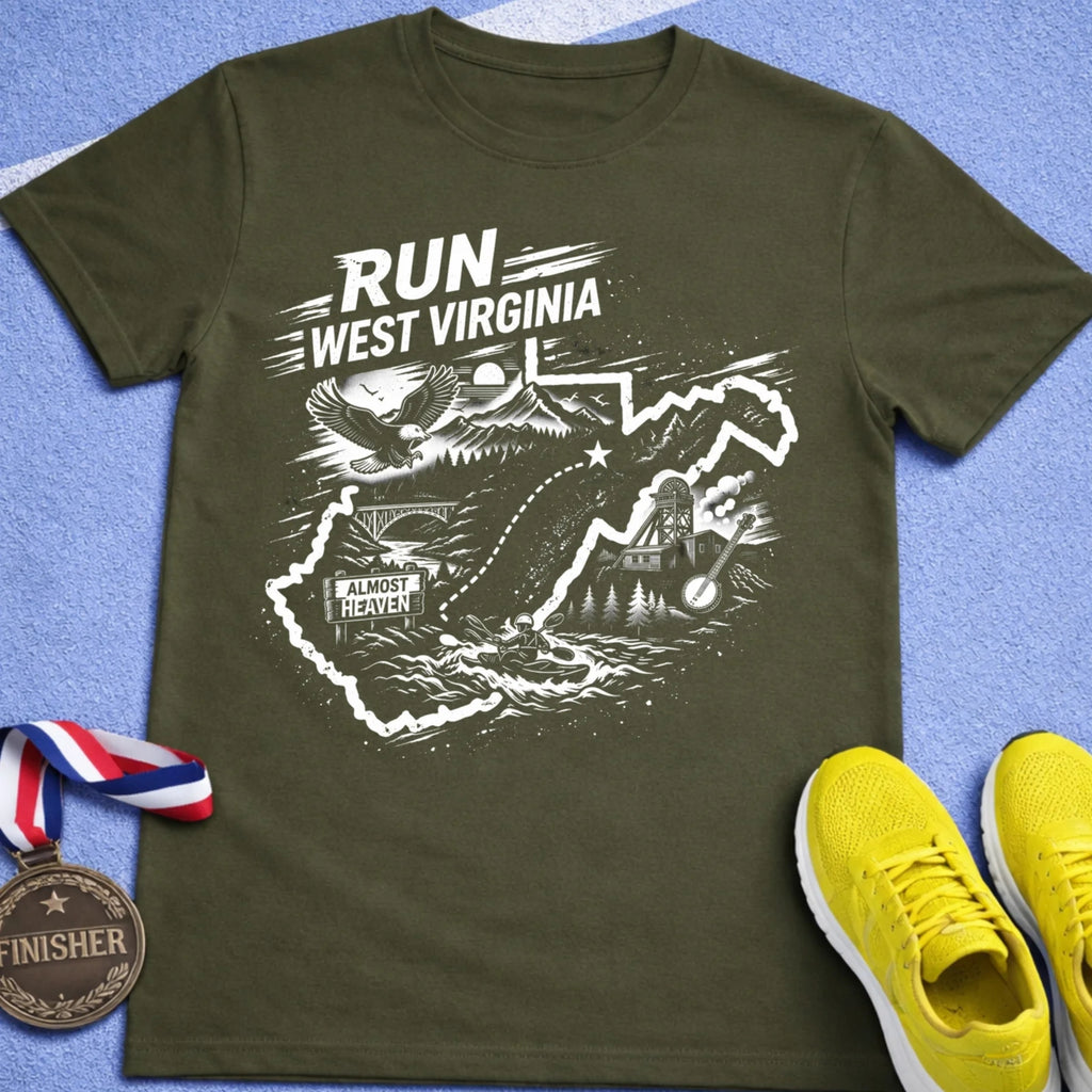 Run West Virginia T-Shirt
