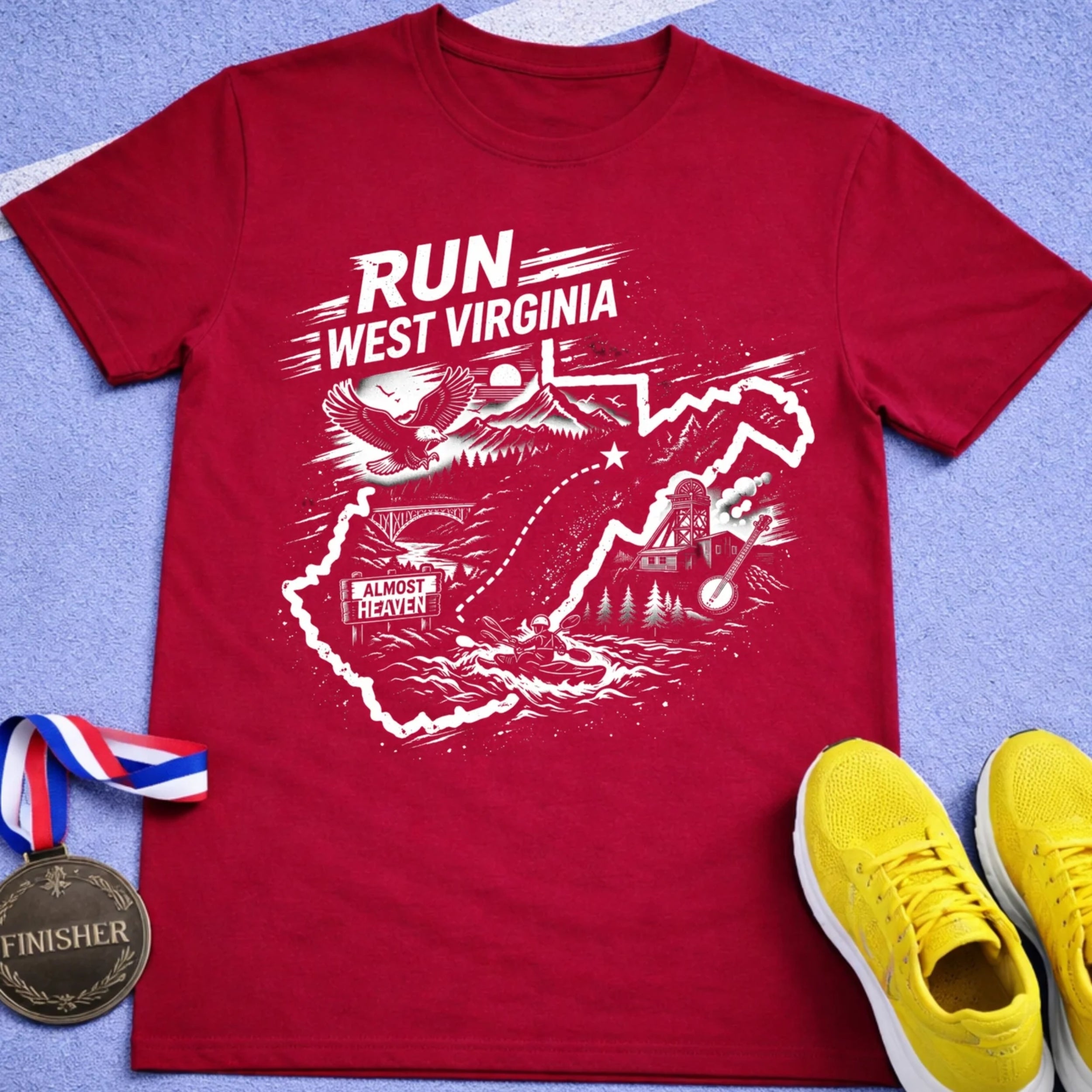 Run West Virginia T-Shirt